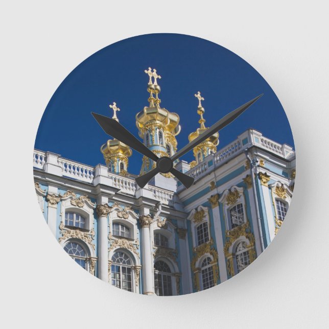 Catherine Palace Chapel detail Round Clock (Front)