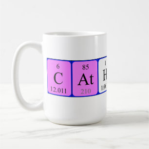 Catherine periodic table name mug