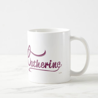 Catherine - personalized name coffee mug