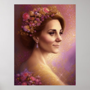 Catherine Princess Of Wales  Poster