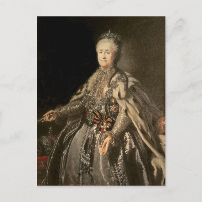 Catherine the Great, 1793 Postcard (Front)