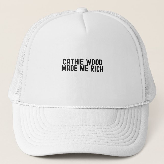Cathie Wood - ARK Trucker Hat (Front)