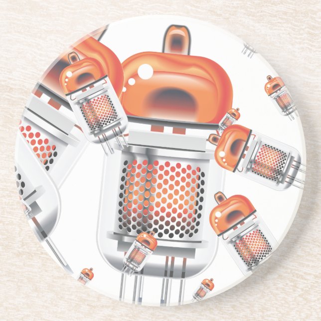 Cathode Ray Tubes Coaster (Front)