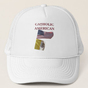 Catholic American Trucker Hat