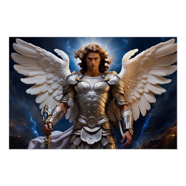 *~* Catholic Archangel Michael Energy AP47  Poster (Front)