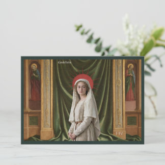 Catholic Art Holy Card | Saint Godelieve of Gistel