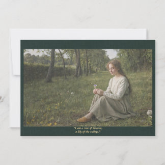 Catholic Art Holy Card | Saint Godelieve of Gistel