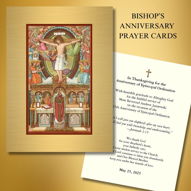 Catholic Bishop Anniversary of Ordination Jesus (Creator Uploaded)