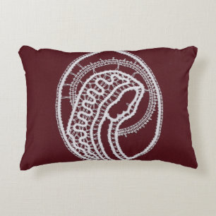 Catholic Blessed Virgin Mary, lace Decorative Cushion