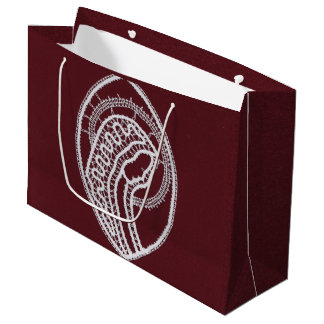 Catholic Blessed Virgin Mary, lace  Large Gift Bag