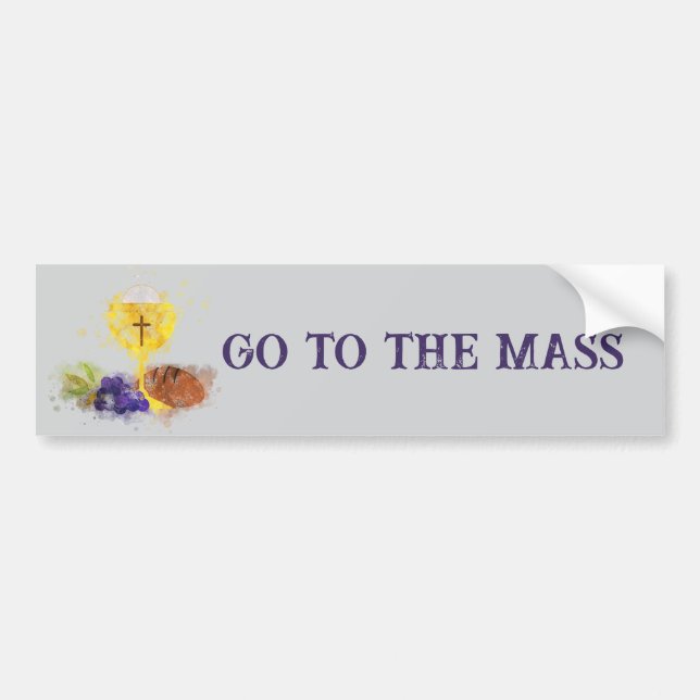 Catholic Bumper Sticker (Front)