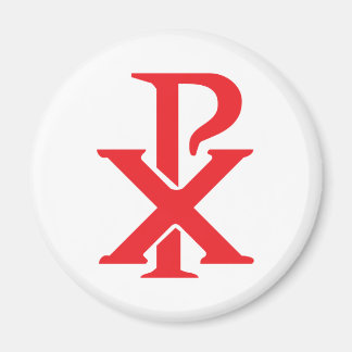 Catholic Chi Rho Magnet