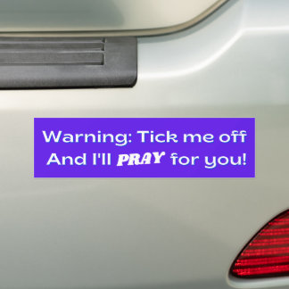 Catholic Christian Revenge Bumper Sticker