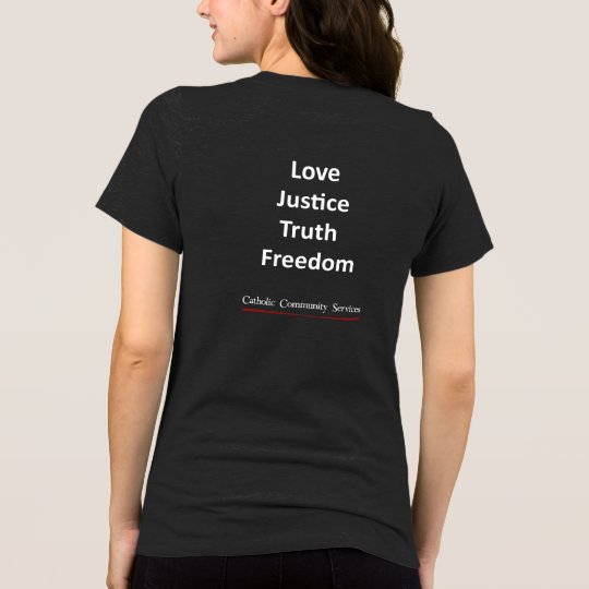 Catholic Community Services Core Values Womens Tee