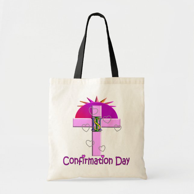 Catholic Confirmation Day Gifts for Kids Tote Bag (Front)