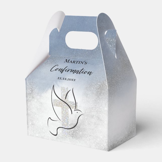 Catholic Confirmation  Favour Box (Front Side)
