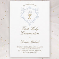 catholic first communion Chalice Host