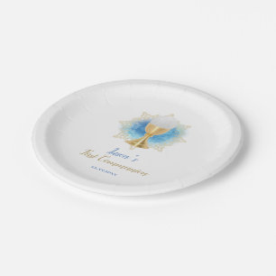 Catholic First Communion Paper Plate