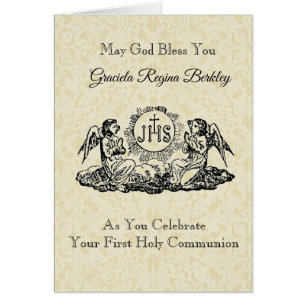 Catholic First Holy Communion Angels Lace