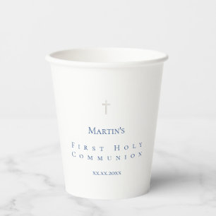 Catholic First Holy Communion  Paper Cups