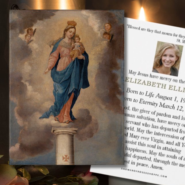 Catholic Funeral Memorial Virgin Mary Jesus,  (Creator Uploaded)