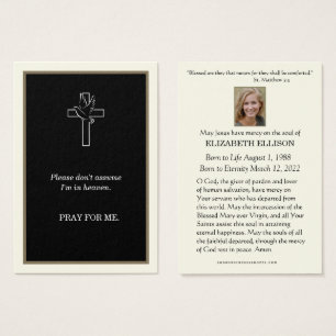 Catholic Funeral Prayer Memorial Sympathy 