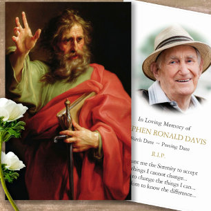 Catholic Funeral St Paul Prayer Sympathy Cards