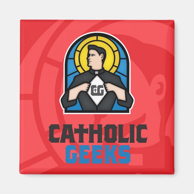 Catholic Geeks Magnet (Front)