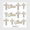 Catholic Gold Crucifix Cross Jesus Corpus