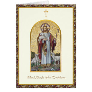 Catholic Good Shepherd Funeral Condolence
