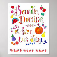 Catholic Grace Before Meals Thanksgiving Prayer