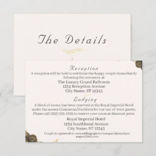 Catholic Grace Wedding Enclosure Card