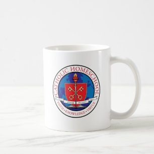 Catholic Homeschool Crest Coffee Mug