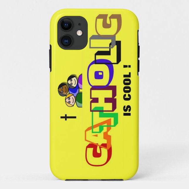 CATHOLIC IS COOL Case-Mate iPhone CASE (Back)