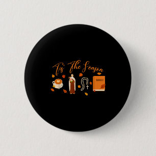 Catholic Jesus God Lover Bible Verse Church Tis Th 6 Cm Round Badge