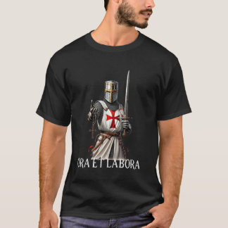 Catholic Knight Templar Latin Crusader Cross 3 T-Shirt