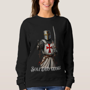 Catholic Knight Templar Latin Crusader Cross Sweatshirt