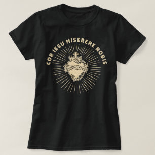 Catholic Latin Mass Sacred Heart of Jesus T-Shirt