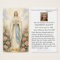Catholic Lourdes Funeral Memorial Prayer Card