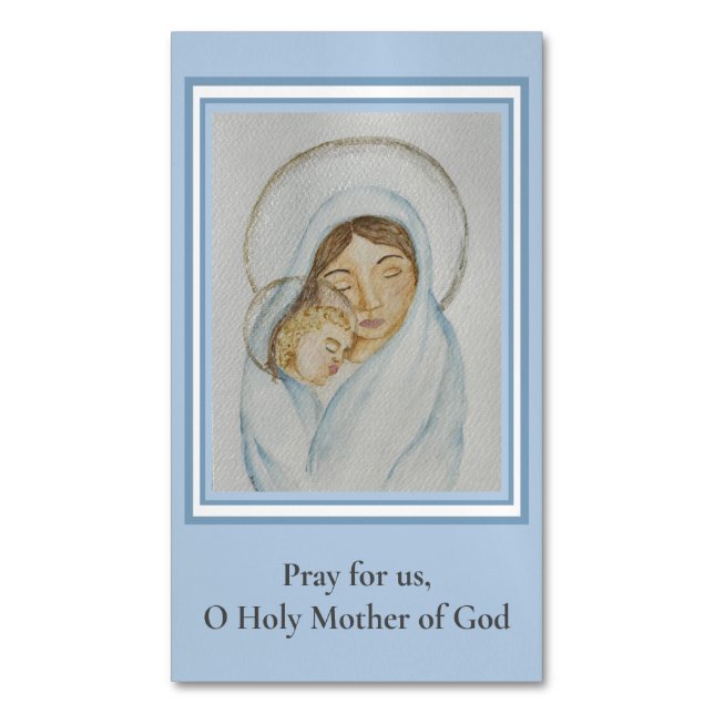 Catholic Marian Blessed Mary Magnet (Front Vertical)