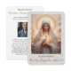 Catholic Mary Funeral Memorial Prayer Card