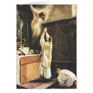 Catholic Mass Offering Card