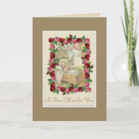 Catholic Mass Offering Card