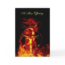 Catholic Mass Offering Jesus Crucifix Holy Trinity