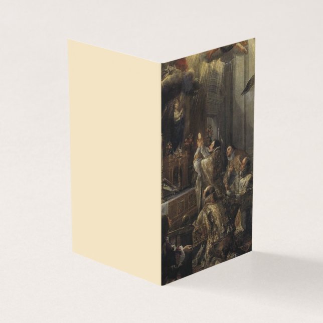 Catholic Mass Offering Prayer Jesus Holy Cards (Outside)