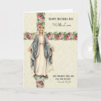 Catholic Mother's Day Religious Virgin Mary