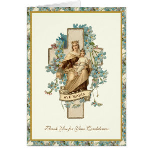 Catholic MOUNT CARMEL  Funeral Condolence