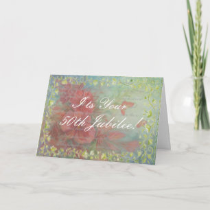 Catholic Nun 50th Jubilee Card