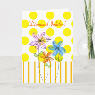 Catholic Nun Diamond 75th  Jubilee Cards & Gifts