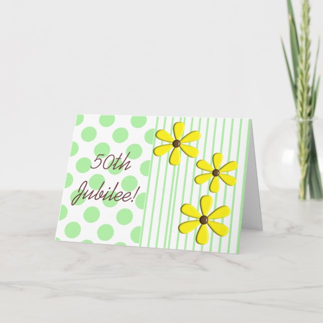 Catholic Nun Golden 50th  Jubilee Cards & Gifts (Front)